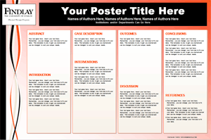 The University Of Findlay Scientfic Poster Powerpoint Templates Makesigns Com Scientific Posters Poster Template Powerpoint 36x48