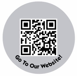 QR Code On A Pin-Back Button
