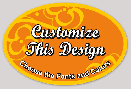 Oval Stickers | MakeStickers