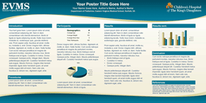 eastern virginia medical school research poster templates makesigns poster powerpoint templates