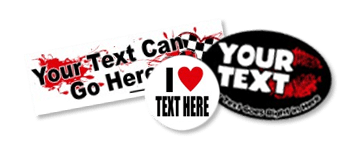 browse templates customize a bumper sticker makestickers