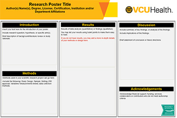 vcu health research poster templates | makesigns vcu health research poster templates | makesigns, Presentation templates