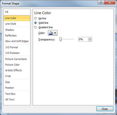 Line Color