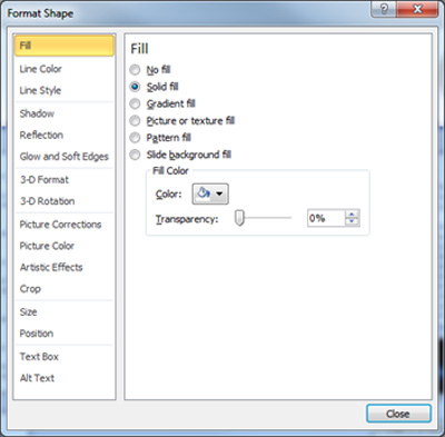 Object Formatting