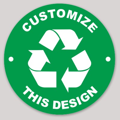 Template TemplateId: 11909 - environment green recycle circle