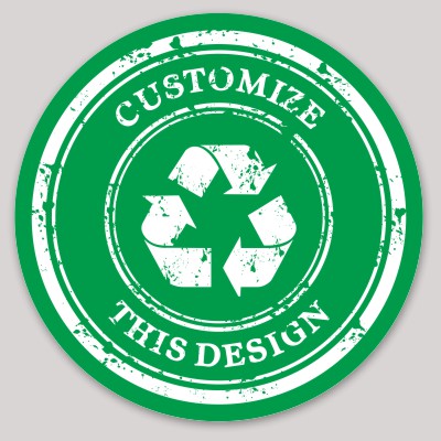Template TemplateId: 11911 - environment green recycle circle