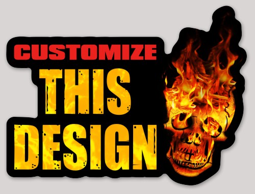 Template TemplateId: 13397 - fire skull band scary goth