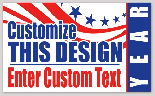 Template TemplateId: 11436 - stars stripes election candidate vote campaign voting