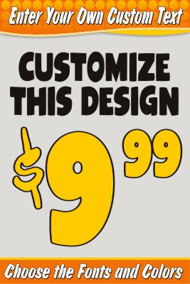 price signs template